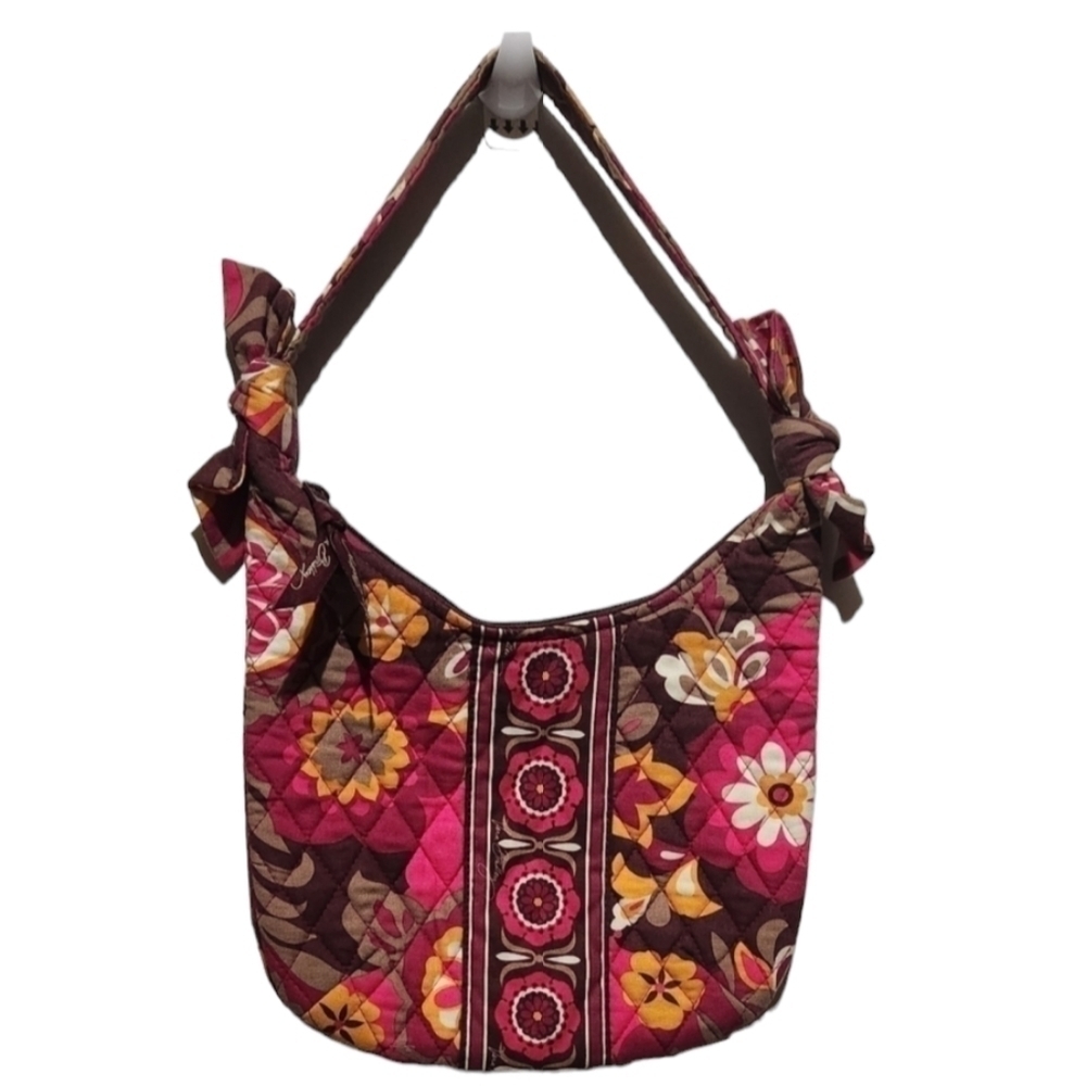 vera bradley shoulder bag floral